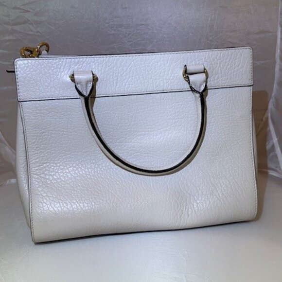 Kate Spade Cream Satchel & Crossbody with Lattice Cutouts w/wallet - Picture 2 of 4